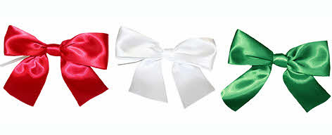 Bows- Pre-tied Satin Bow