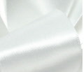 Single Face Satin - 1 1/2" x 50 Yds - White